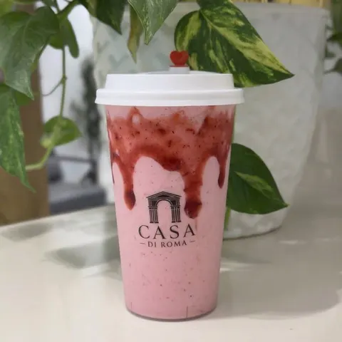 ميلك شيك فراولة